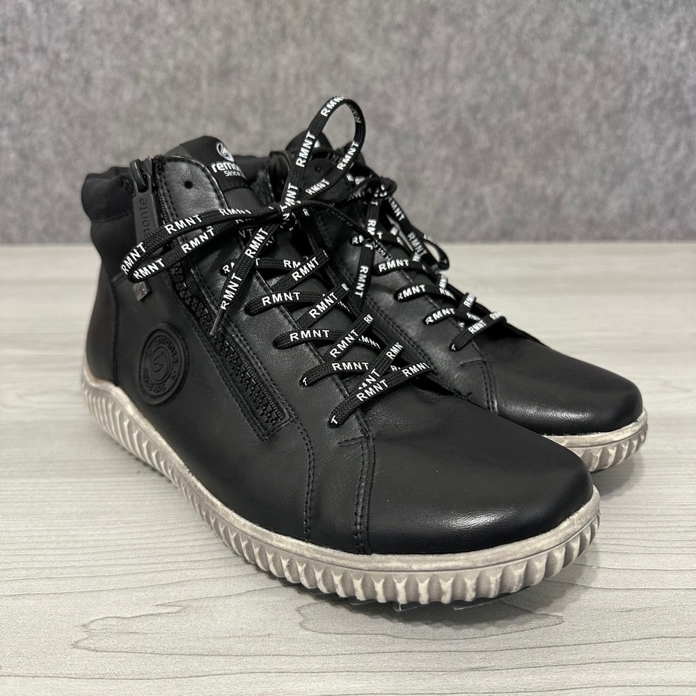Remonte R8272-01 Ankle Boots Womens 40 US 8.5-9 Leather TEX Water Resistant